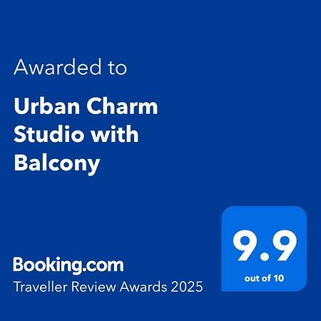 Urban Charm Studio With Balcony Tiranë Eksteriør bilde