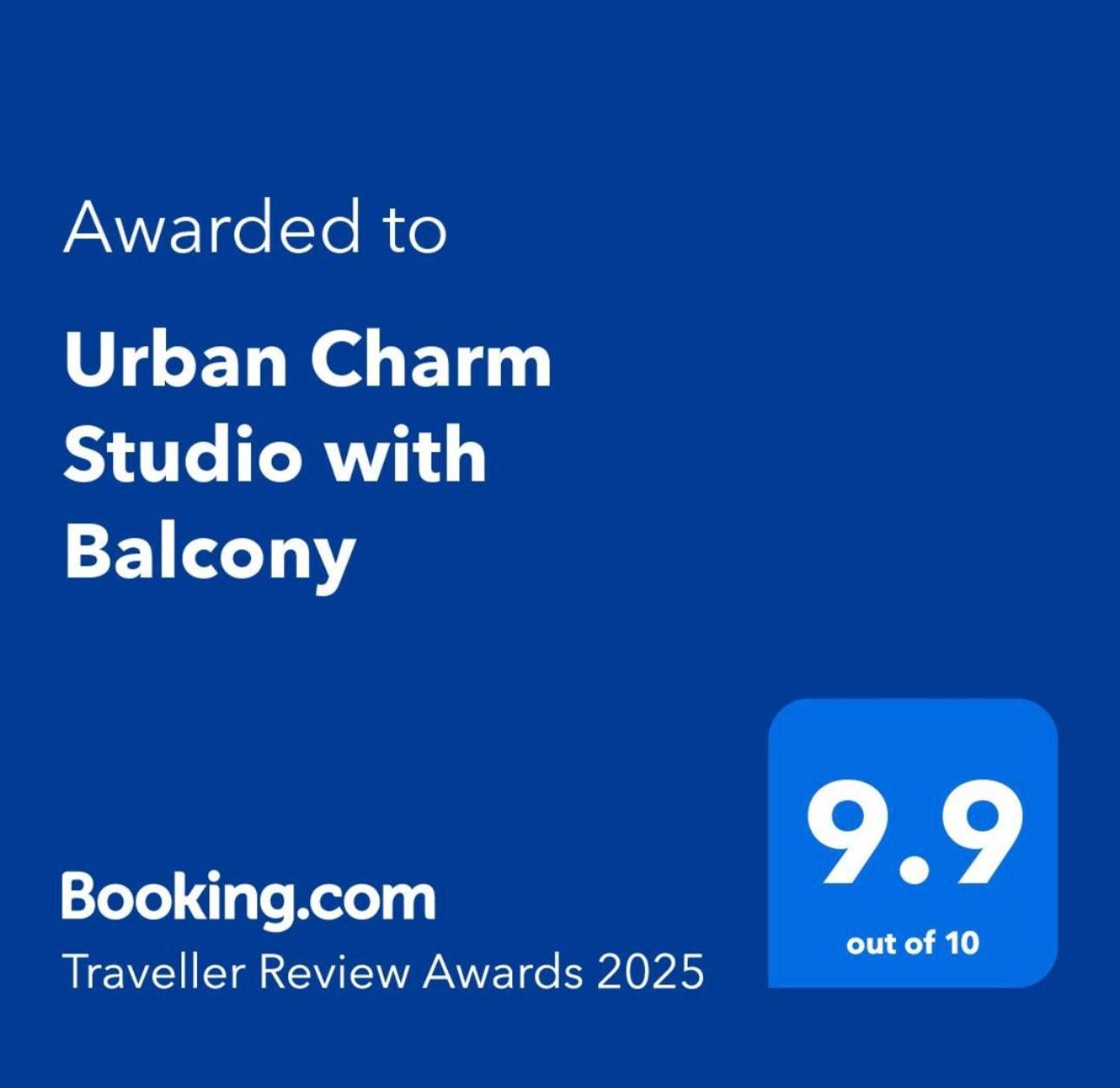 Urban Charm Studio With Balcony Tiranë Eksteriør bilde